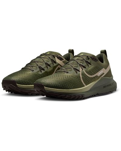 Nike React Pegasus Trail 4 Running Shoe - Green