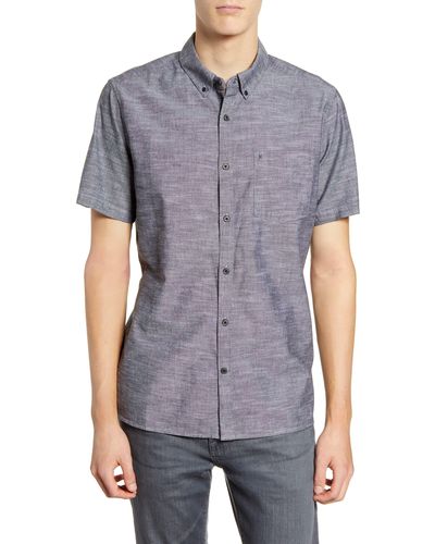Hurley One & Only 2.0 Woven Shirt - Gray