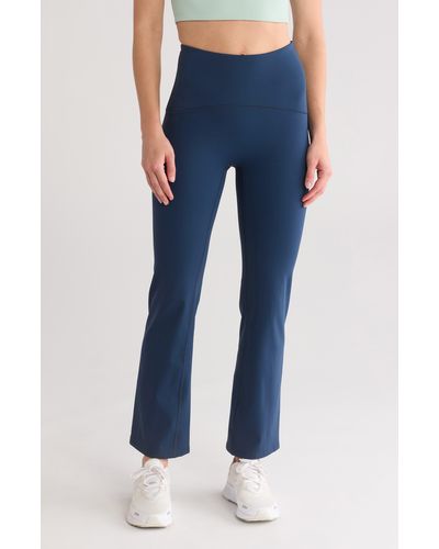 Spanx Booty Boost Flare Ankle Leggings - Blue