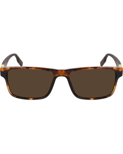 Converse Rise Up 55mm Sunglasses - Brown