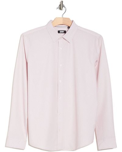 DKNY Winston Button-up Shirt - Pink