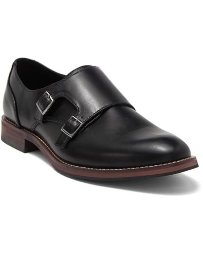 Abound Nico Double Monk Strap Loafer - Black