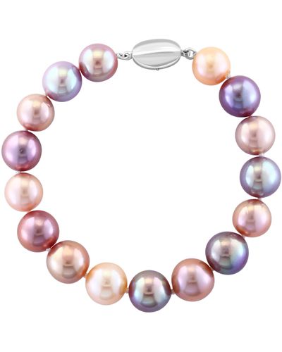 Effy Sterling Silver Freshwater Pearl Bracelet - Pink