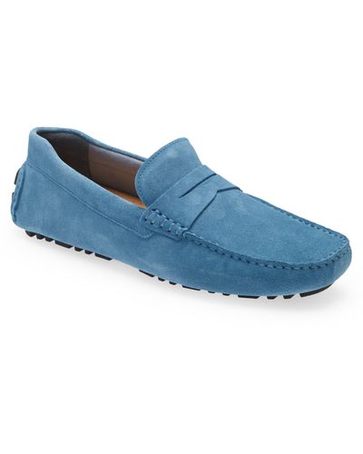 Nordstrom Driving Penny Loafer - Blue