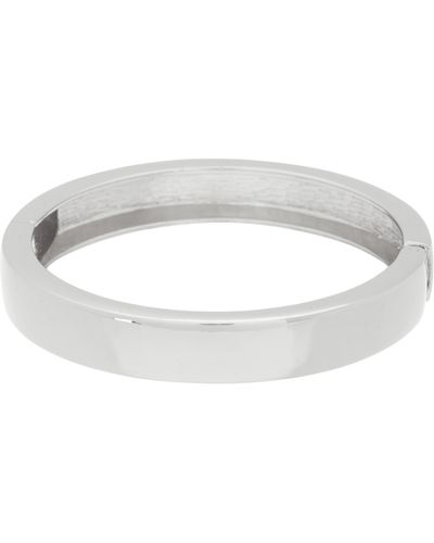 Nordstrom Everyday Sleek Bangle Bracelet - White