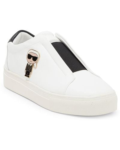 Karl Lagerfeld Ceci Slip-on Sneaker - White