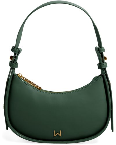 House of Want H.o.w. We Are Confident Vegan Leather Shoulder Bag - Green