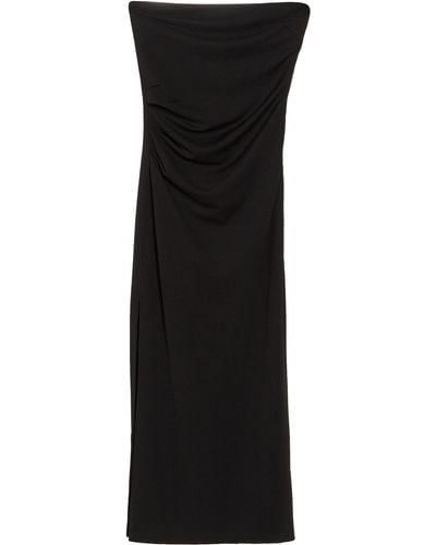 19 Cooper Strapless Knit Dress - Black