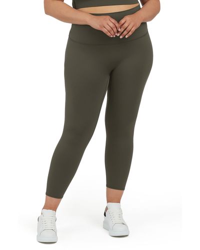 Spanx Soft And Smooth 7/8 leggings - Green
