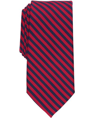 Nautica Huma Stripe Tie - Red