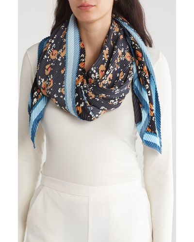 Melrose and Market Pleated Scarf - Multicolor