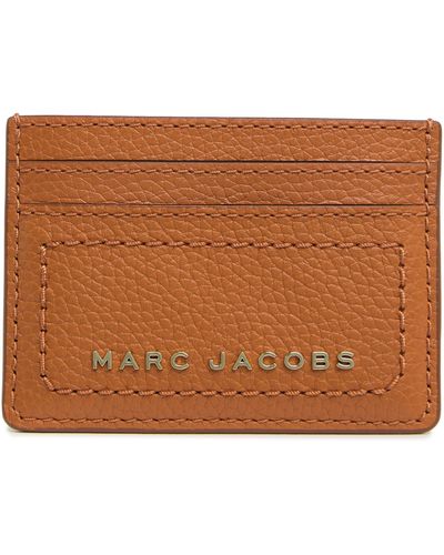 Marc Jacobs Leather Card Case - Brown