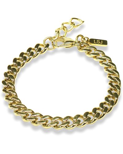 Liza Schwartz Miami Chain Bracelet - Metallic