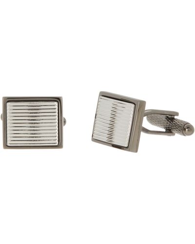 Perry Ellis Two-tone Cuff Links - Multicolor