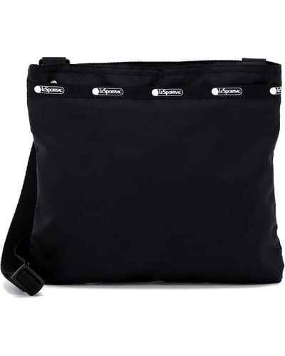 LeSportsac Madison Slim Nylon Crossbody Bag - Black