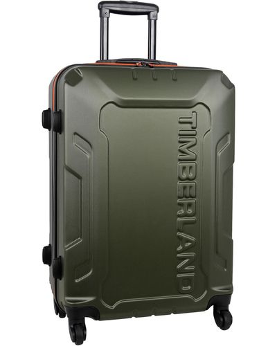 Timberland Olive Boscawen 25" Hardside Spinner Suitcase - Green