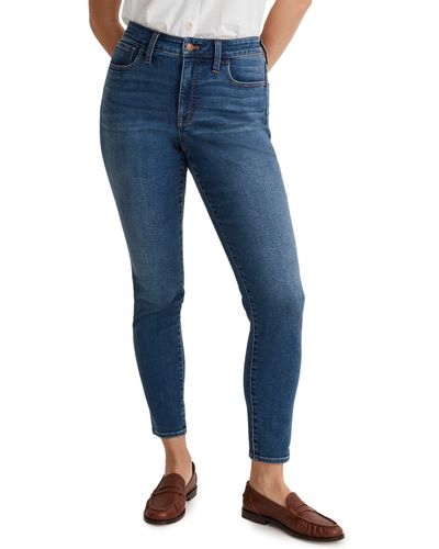 Madewell Curvy Roadtripper Authentic Skinny Jeans - Blue