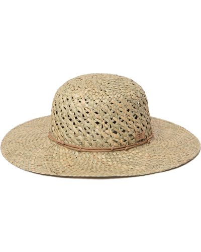 Frye Seagrass Straw Floppy Sun Hat - Natural