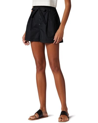 Joie Rhea Tie Waist Shorts - Black