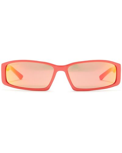 Balenciaga Bb0008s 60mm Sunglasses - Red