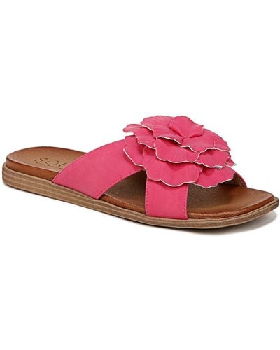 SOUL Naturalizer Joyful Slide Sandal - Pink