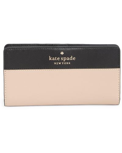 Kate Spade Large Slim Bifold Wallet - Multicolor