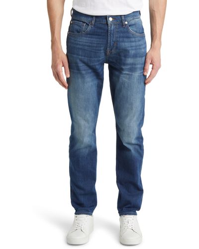 7 For All Mankind Seven Adrien Slim Fit Jeans - Blue