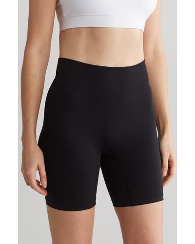 Nordstrom Seamless Smoothing Shorts - Black