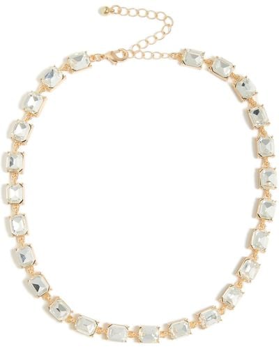 Tasha Crystal Necklace - White