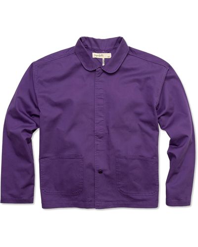 Imperfects The Bell Coat - Purple
