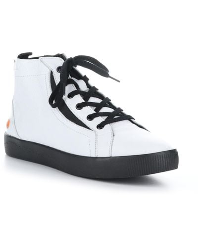 Softinos Shy High Top Sneaker - White