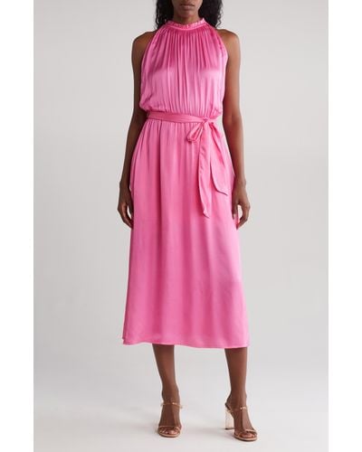 Lucy Paris Tenley Maxi Dress - Pink