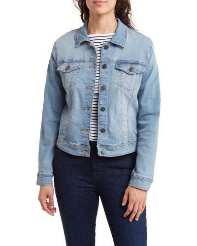 Caslon Classic Denim Jacket - Blue