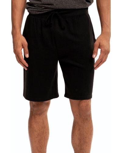 Threads For Thought Classic Drawstring Fleece Shorts - Black