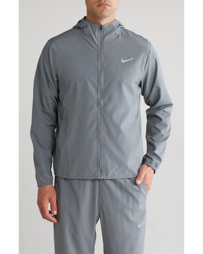 Nike Form Dri-fit Hooded Versatile Jacket - Gray