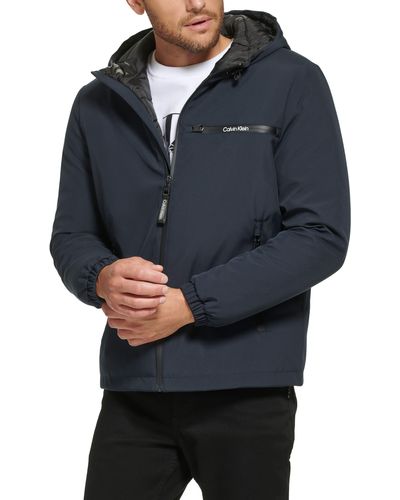 Water-Resistant Hooded Jacket