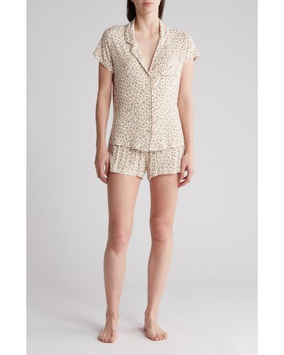 Nordstrom Tranquility Shortie Pajamas - Natural