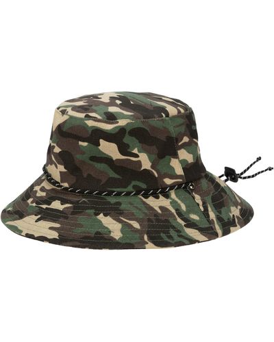 San Diego Hat Camouflage Bucket Hat - Green