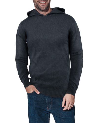 Xray Jeans Core Knit Pullover Hoodie - Gray