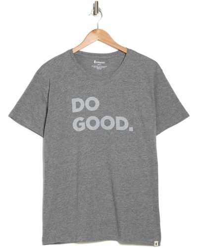 COTOPAXI Do Good Cotton Graphic T-shirt - Gray