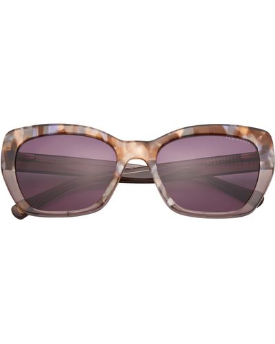 Ted Baker 55mm Cat Eye Sunglasses - Purple