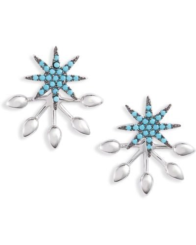 THE KNOTTY ONES Starburst Ear Jackets - Blue