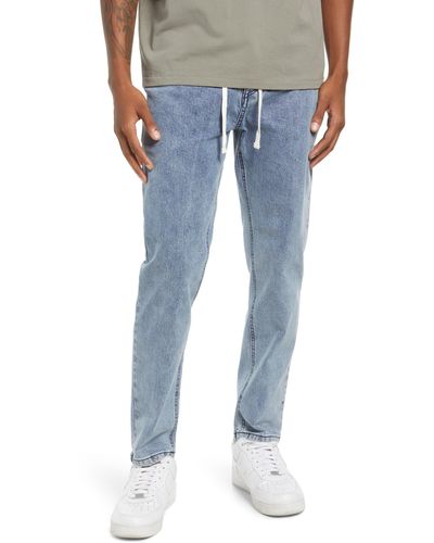 Zanerobe Joe Blow Slim Fit Jeans In Mid Blond At Nordstrom Rack - Blue