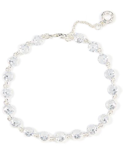 Anne Klein Robin Crystal Bracelet - White