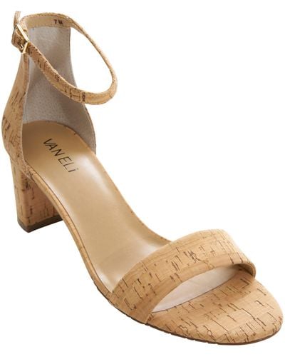 Vaneli Meryn Ankle Strap Sandal - Natural