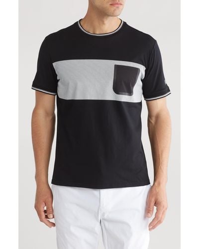 DKNY Chanler Pocket T-shirt - Black