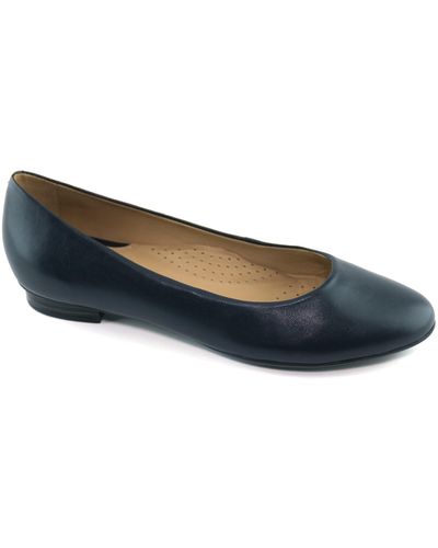 MARC JOSEPH NEW YORK Crosby Flat: Ballerine Donna In Pelle, Punta Tonda, Tacco A Blocco, Fodera In Pelle, Made In Brazil
