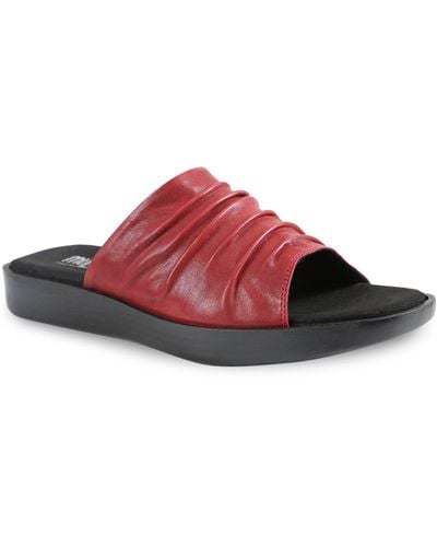 Munro Kala Slide Sandal - Red