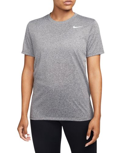 Nike Dri-fit Crewneck T-shirt - Gray