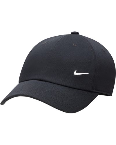 Nike Club Unstructured Curved Bill Baseball Cap - Blue